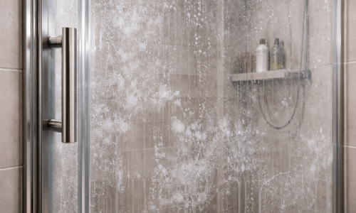 淋浴拉門水垢難清怎麼辦？玻璃水垢成因、清潔與保養一次了解